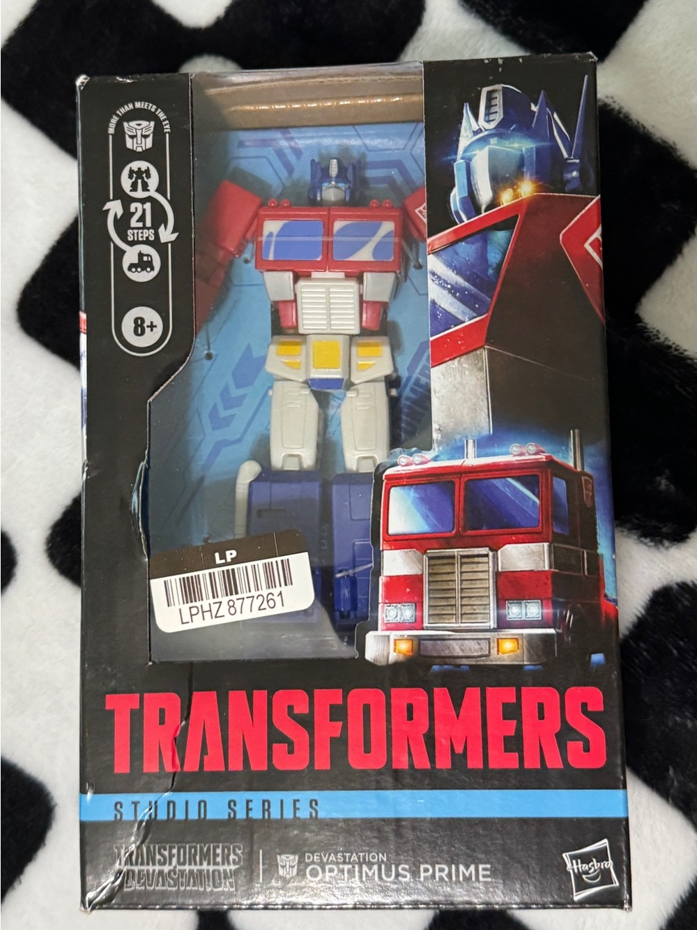 Hasbro Transformers Optimus Prime Figure - Red, Blue, Yellow